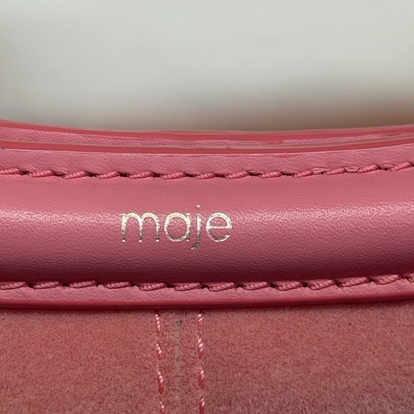 Maje Pink Ruffled Clutch - Picture 6 of 10